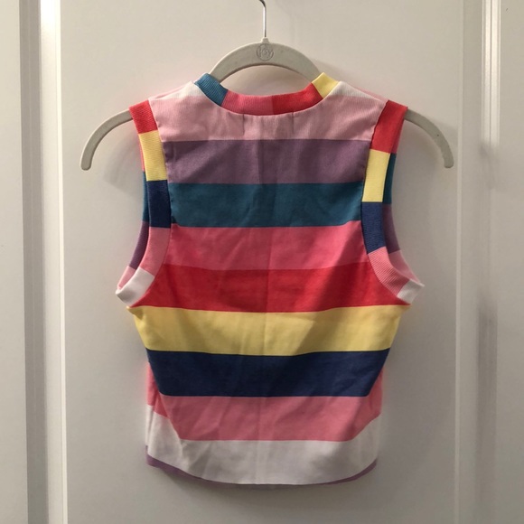 Striped cropped Wildfox tank - Picture 3 of 3